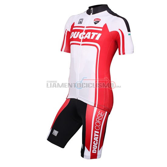 Abbigliamento Ducati 2016 Manica Corta E Pantaloncino Con Bretelle bianco e rosso - Clicca l'immagine per chiudere